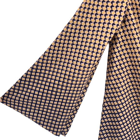 C/MEO COLLECTIVE Womens Size Small Geometric Retro Bell Sleeve Draped Dress - Picture 6 of 9